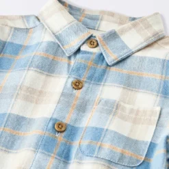 Baby Boys' Flannel Button-Down Top & Pants Set - Cloud Island™ Blue 7 Baby Boys' Flannel Button-Down Top & Pants Set - Cloud Island™ Blue -Target GUEST 037918f7 d133 45f3 95c3 48019babd0c9