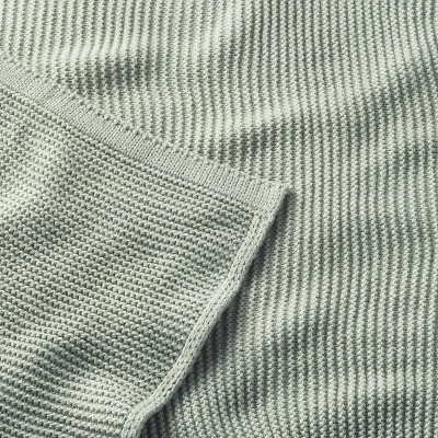 Knit Baby Blanket - Green - Cloud Island™ 4 Knit Baby Blanket - Green - Cloud Island™ - Image 2