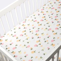 Polyester Rayon Jersey Fitted Crib Sheet - Cloud Island™ Citrus 7 Polyester Rayon Jersey Fitted Crib Sheet - Cloud Island™ Citrus -Target GUEST 0989661d eb0c 4f28 b4b7 1ed61f3a5fdb