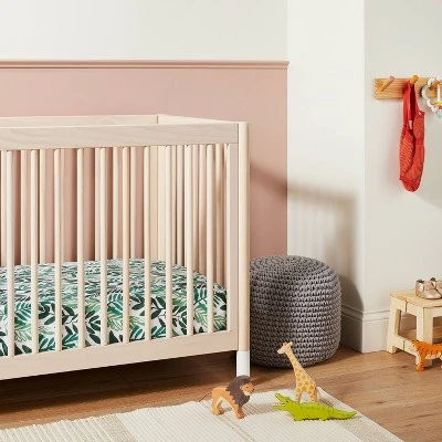 Crib Fitted Sheet - Cloud Island™ Green 3 Crib Fitted Sheet - Cloud Island™ Green