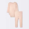 Baby Girls' 2pc Soft Blend Top & Bottom Set - Cloud Island™ Pink 1 Baby Girls' 2pc Soft Blend Top & Bottom Set - Cloud Island™ Pink -Target GUEST 0aa406d4 31f4 4d4f 919e 3800ecd72eed