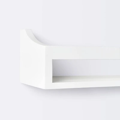 16" Slope Shelf - Cloud Island™ White 4 16" Slope Shelf - Cloud Island™ White - Image 2