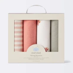 Flannel Baby Blanket - Coral Dinosaurs - 4pk - Cloud Island™ 8 Flannel Baby Blanket - Coral Dinosaurs - 4pk - Cloud Island™ -Target GUEST 101a520a 2d1a 4776 b782 2fc37bcdfc57