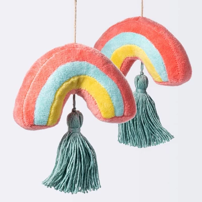 Rainbow Mobile Crib Toy - Cloud Island™ 4 Rainbow Mobile Crib Toy - Cloud Island™ - Image 2