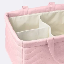 Quilted Fabric Diaper Caddy - Light Pink - Cloud Island™ 5 Quilted Fabric Diaper Caddy - Light Pink - Cloud Island™ -Target GUEST 192d642f a8dd 4c8b ba31 0cfae242350f