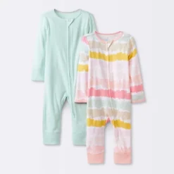 Baby Girls' 2pk Zip Romper - Cloud Island™ 10 Baby Girls' 2pk Zip Romper - Cloud Island™ -Target GUEST 1f035297 eb04 47d5 8007 56efe4d860be