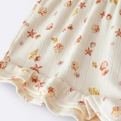 Baby Girls' Tank Top & Ruffle Shorts Set - Cloud Island™ 5 Baby Girls' Tank Top & Ruffle Shorts Set - Cloud Island™ - Image 3