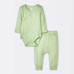 Baby 2pc Neutral Pointelle Top & Bottom Set - Cloud Island™ Green 9 Baby 2pc Neutral Pointelle Top & Bottom Set - Cloud Island™ Green -Target GUEST 2111f6ef ea90 4ffc 92fe 34c5401769fc