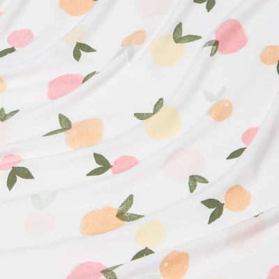 Polyester Rayon Jersey Fitted Crib Sheet - Cloud Island™ Citrus 5 Polyester Rayon Jersey Fitted Crib Sheet - Cloud Island™ Citrus - Image 3