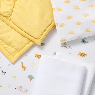 Crib Bedding Set - Safari Sun - 4pc - Cloud Island™ 8 Crib Bedding Set - Safari Sun - 4pc - Cloud Island™ - Image 6
