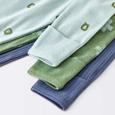 Baby Boys' 3pk Bears Sleep N' Play - Cloud Island™ Blue 5 Baby Boys' 3pk Bears Sleep N' Play - Cloud Island™ Blue - Image 3