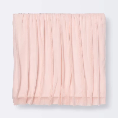 Crib Skirt Tulle - Cloud Island™ Light Pink 3 Crib Skirt Tulle - Cloud Island™ Light Pink