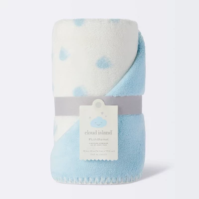 Plush Baby Blanket - Dinosaur Footprint - Cloud Island™ 5 Plush Baby Blanket - Dinosaur Footprint - Cloud Island™ - Image 3
