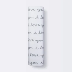 Muslin Swaddle Blanket I Love You - Cloud Island™ White 9 Muslin Swaddle Blanket I Love You - Cloud Island™ White -Target GUEST 2e82ef46 427d 4db4 875c ed36e782c3db