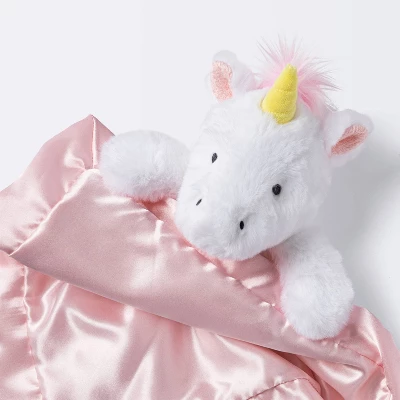 White Unicorn Small Security Blanket - Cloud Island™ 4 White Unicorn Small Security Blanket - Cloud Island™ - Image 2