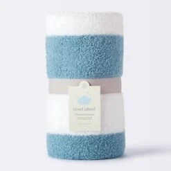 Chenille Stripe Baby Blanket - Blue And White Stripe - Cloud Island™ 7 Chenille Stripe Baby Blanket - Blue And White Stripe - Cloud Island™ -Target GUEST 33394f1a 0743 4a98 82f3 beeaf085474c