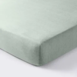 Polyester Rayon Fitted Crib Sheet - Green - Cloud Island™ 9 Polyester Rayon Fitted Crib Sheet - Green - Cloud Island™ -Target GUEST 338debca 08d6 4b84 85c5 cc401cc0a625
