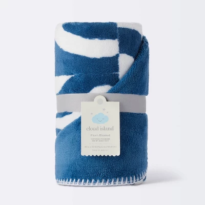 Plush Baby Blanket - Tile Print - Cloud Island™ 5 Plush Baby Blanket - Tile Print - Cloud Island™ - Image 3