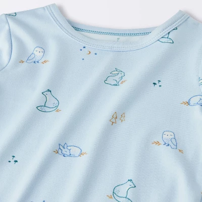 Toddler Boys' 2pc Long Sleeve Smooth Jersey Snug Fit Pajama Set - Cloud Island™ 4 Toddler Boys' 2pc Long Sleeve Smooth Jersey Snug Fit Pajama Set - Cloud Island™ - Image 2