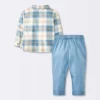 Baby Boys' Flannel Button-Down Top & Pants Set - Cloud Island™ Blue 2 Baby Boys' Flannel Button-Down Top & Pants Set - Cloud Island™ Blue -Target GUEST 35a3f778 c86f 4768 90a6 56f110d45474