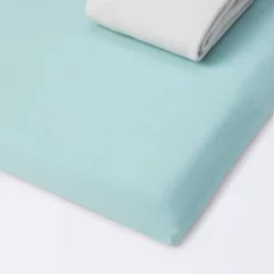 Fitted Play Yard Jersey Sheet - Cloud Island™ - Light Green/Gray - 2pk 7 Fitted Play Yard Jersey Sheet - Cloud Island™ - Light Green/Gray - 2pk -Target GUEST 35b258dd b576 45c0 84aa 367dc235d62c