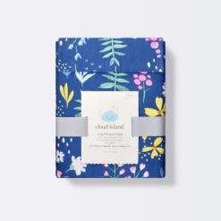 Fitted Crib Sheet Wildflower Dark - Cloud Island™ Navy Floral 10 Fitted Crib Sheet Wildflower Dark - Cloud Island™ Navy Floral -Target GUEST 36d15f14 6b47 4ce5 9c0d 1e2e04d9d2a3