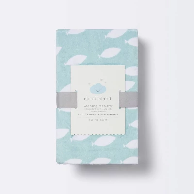 Changing Pad Cover - Cloud Island™ School Of Fish 5 Changing Pad Cover - Cloud Island™ School Of Fish - Image 3