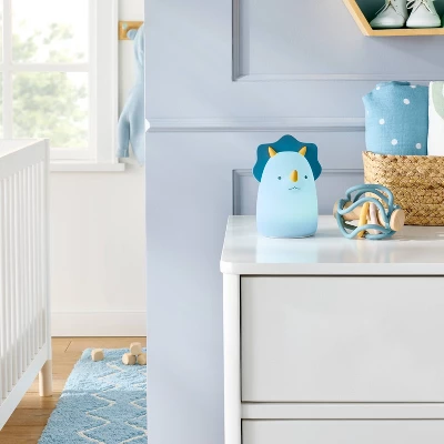 Dino Silicone Nightlight - Blue - Cloud Island™ 3 Dino Silicone Nightlight - Blue - Cloud Island™