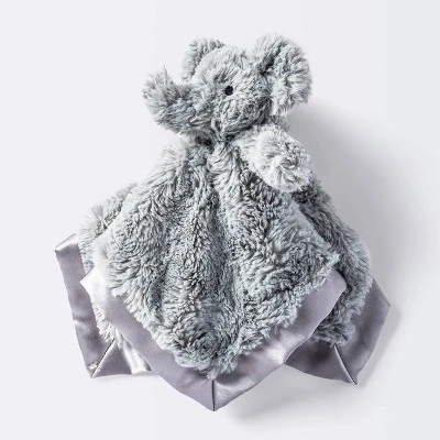 Elephant Small Security Blanket - Gray - Cloud Island™ 5 Elephant Small Security Blanket - Gray - Cloud Island™ - Image 3