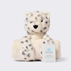 Plush Blanket With Soft Toy - Cream Leopard - Cloud Island™ 8 Plush Blanket With Soft Toy - Cream Leopard - Cloud Island™ -Target GUEST 4370e408 bde4 4008 9a56 4c3836d99d16