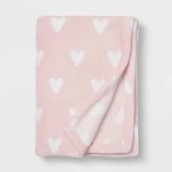 Toddler Bed Plush Blanket - Cloud Island™ Pink Heart 7 Toddler Bed Plush Blanket - Cloud Island™ Pink Heart -Target GUEST 4466e329 87cf 4b48 b43e 51d4923456c1