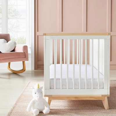 Flannel Fitted Crib Sheet - Rainbow - Cloud Island™ 3 Flannel Fitted Crib Sheet - Rainbow - Cloud Island™