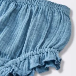 Baby Girls' 2pc Embroidered Floral Gauze Top & Bottom Set - Cloud Island™ Blue 7 Baby Girls' 2pc Embroidered Floral Gauze Top & Bottom Set - Cloud Island™ Blue -Target GUEST 471a329b 96d6 40ac 93d8 49ee0b195956