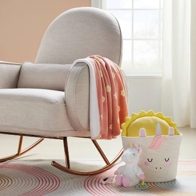 Plush Baby Blanket - Daisy - Cloud Island™ 3 Plush Baby Blanket - Daisy - Cloud Island™