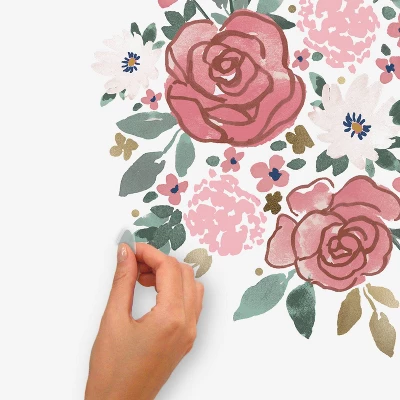 Peel And Stick Wall Decals - Floral Blooms - Cloud Island™ 4 Peel And Stick Wall Decals - Floral Blooms - Cloud Island™ - Image 2