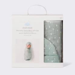 Hospital Muslin Swaddle And Hat Gift Set - 2ct - Green - Cloud Island™ 8 Hospital Muslin Swaddle And Hat Gift Set - 2ct - Green - Cloud Island™ -Target GUEST 50130afa 15b9 4bc0 b41c 5fb60e38e548