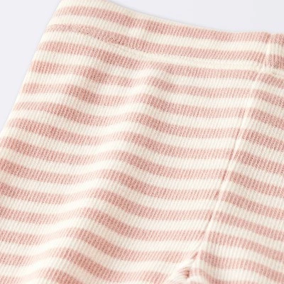 Baby Girls' 2pc Dog Floral Leggings Set - Cloud Island™ Cream 5 Baby Girls' 2pc Dog Floral Leggings Set - Cloud Island™ Cream - Image 3