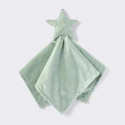 Plush Security Blanket - Green Star - Cloud Island™ 5 Plush Security Blanket - Green Star - Cloud Island™ - Image 3