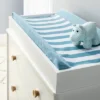 Wipeable Changing Pad Cover - Blue And White Stripes - Cloud Island™ 2 Wipeable Changing Pad Cover - Blue And White Stripes - Cloud Island™ -Target GUEST 5c0ac18e da73 45f1 9734 c8a3a778d0bb