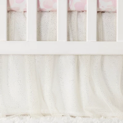 Crib Bedding Set Blushing Pink 3pc - Cloud Island™ Pink 5 Crib Bedding Set Blushing Pink 3pc - Cloud Island™ Pink - Image 3