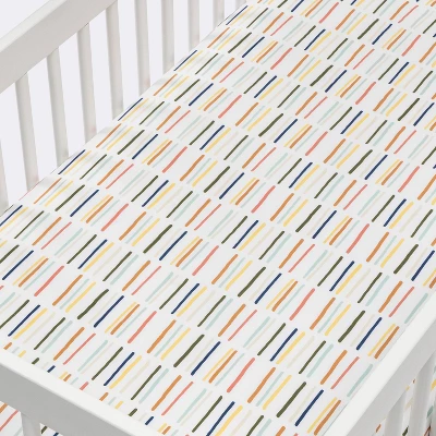 Fitted Crib Sheet Dashes - Cloud Island™ 3 Fitted Crib Sheet Dashes - Cloud Island™