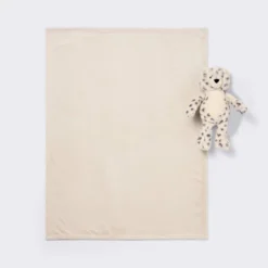 Plush Blanket With Soft Toy - Cream Leopard - Cloud Island™ 7 Plush Blanket With Soft Toy - Cream Leopard - Cloud Island™ -Target GUEST 64d7e624 695b 488d 8098 1dd1b348730c
