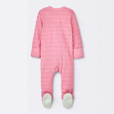 Baby 2pc Waffle Sleep N' Play - Cloud Island™ Pink 3 Baby 2pc Waffle Sleep N' Play - Cloud Island™ Pink