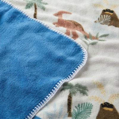 Plush Baby Blanket Dinosaurs - Cloud Island™ 4 Plush Baby Blanket Dinosaurs - Cloud Island™ - Image 2