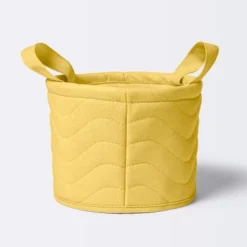 Quilted Fabric Small Round Storage Basket - Cloud Island™ 13 Quilted Fabric Small Round Storage Basket - Cloud Island™ -Target GUEST 67ec3b08 c194 4b1d 8eef 52419b7eee38