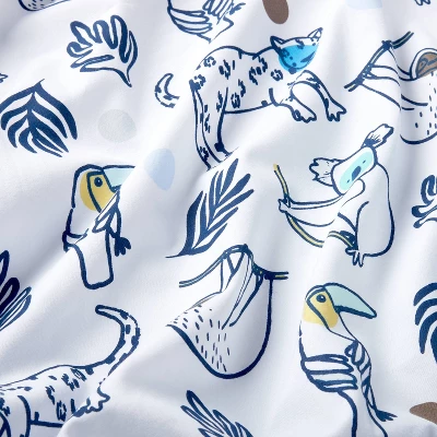 Fitted Crib Sheet Gone Wild - Cloud Island™ Navy 5 Fitted Crib Sheet Gone Wild - Cloud Island™ Navy - Image 3