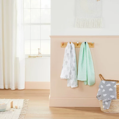 Swaddle Blankets In The Clouds 3pk - Cloud Island™ Joyful Mint 3 Swaddle Blankets In The Clouds 3pk - Cloud Island™ Joyful Mint
