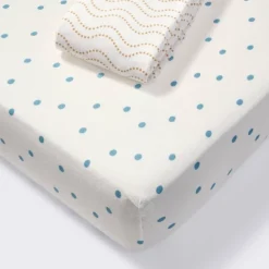 Fitted Jersey Crib Sheet - Dots & Squiggles - 2pk - Cloud Island™ 9 Fitted Jersey Crib Sheet - Dots & Squiggles - 2pk - Cloud Island™ -Target GUEST 6c6f9f09 85d4 48f2 8220 68b094ebe349