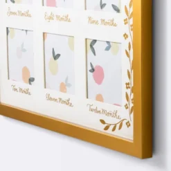 Milestone 4" X 4" Image Opening Picture Frame - Gold Floral - Cloud Island™ -Target GUEST 6d188baf f27f 4a01 ab58 958831a79e64