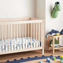 Fitted Crib Sheet Sleepy Tides - Cloud Island™